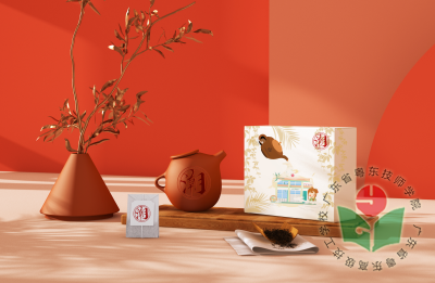 [图6-7]学生作品（设计）：茶具包装.png