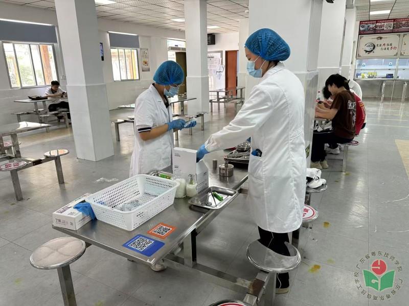 图1 金新校区食堂餐具用品微生物项目抽检.jpg